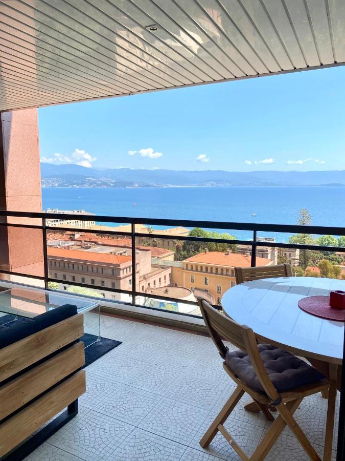 Grand T2 Standing Ajaccio Proche Centre Et Plages Vue Panoramique Parking Prive Eksteriør bilde